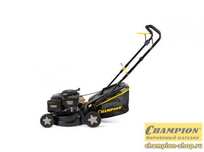 Газонокосилка CHAMPION LM4222 (2,2кВт 418мм 40л 20-70мм 1рычаг/6, 17кг 2в1)