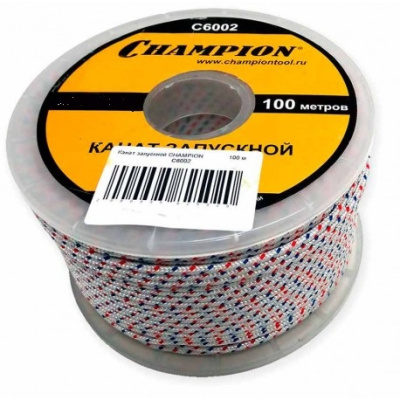 Канат запускной CHAMPION 3,0мм (100м), C6001 (метр)