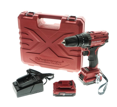 Дрель акк. Энергомаш ГАРАНТ 12В, 2 скор, 2 акк.Li-Ion 2,0Ач, быстрый ЗАРЯД,ПОДСВ,кейс ДШ1-12Л