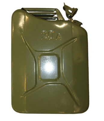 Канистра стальная, окрашенная, 20л, 62-4-120