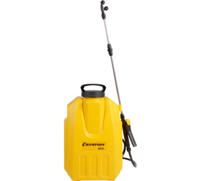 Опрыскиватель аккум. CHAMPION SA12 (0,5-2,5м бак 12л 12В 8Аh 3,1 л/мин 5кг)