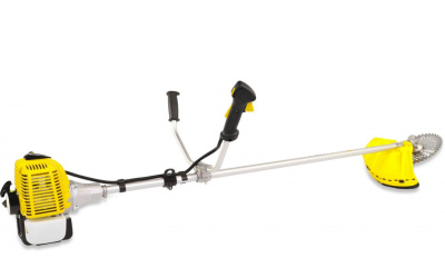 Травокосилка CHAMPION Т463S-2 PRO (неразъемн.прям.1,7кВт 47см³ 8кг HT22+40/255/25,4 U-ручка)