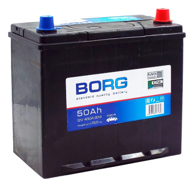 Батарея аккумуляторная BORG Standart 55B24L