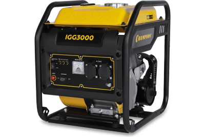 Генератор CHAMPION IGG3000 (2,8/2,9кВт, 7,5лс, 7л, 26кг)