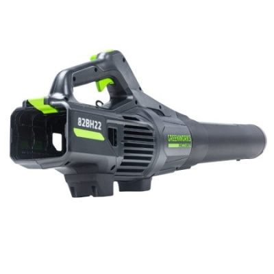 Воздуходув GREENWORKS аккумуляторный 82В VT б/щ с 1хАКБ 5 Ач и ЗУ 2407007UB