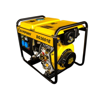 Электростанция CHAMPION DG3601E (2,7/3кВт 5лс 12,5л 12V 80кг, эл.стартер)