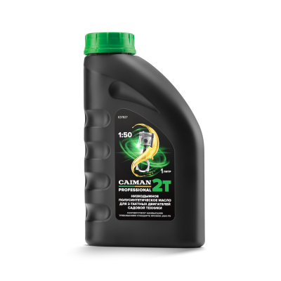 Масло CAIMAN Professional 2T 1 л. п/синт низкодымное 637827