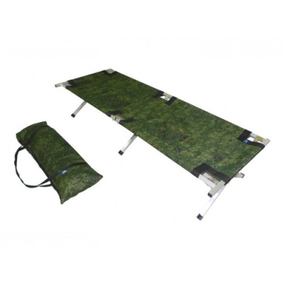 Раскладушка БЕРЕГ туристическая (1900*65*40) алюминиевая