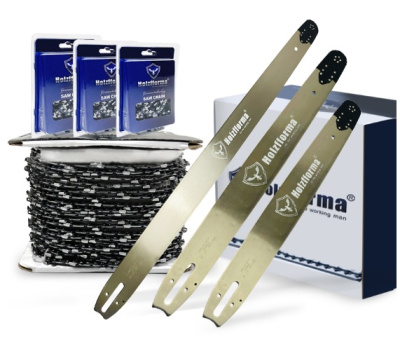 Шина Holzfforma (для хускварна 365,372) 3/8" 1.5" 45см 68 звеньев HF38805