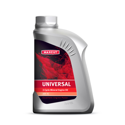 Масло MAXCUT 2T UNIVERSAL минеральное, 1л. 850930700 