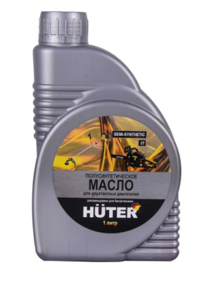 Масло HUTER 2T полусинтетическое 1л. 73/8/3/2