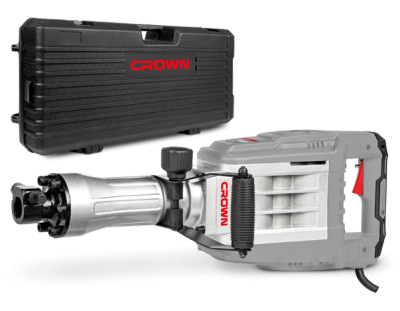 Молоток отбойный CROWN CT18172 BMC (45 Дж, 1600 Вт, HEX-30/0-1850 уд.мин)